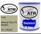 Preview: Ford, Mineral Gray Pri Metallic, TK / M7020: 1L Lackdose, von ATW Autoteile West.